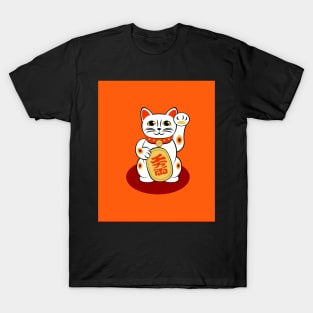 Beckoning Cat T-Shirt